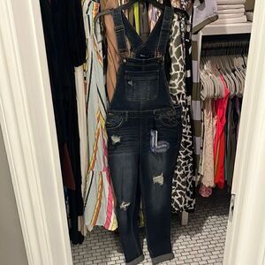 Blue Spice denim overalls NWT sz 5